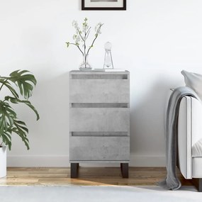 vidaXL Συρταριέρα Γκρι Σκυροδ. 40 x 35 x 70 εκ. από Επεξεργασμένο Ξύλο