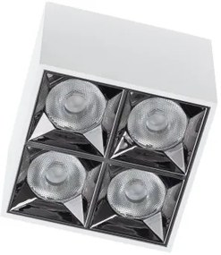 Σποτ Φωτιστικό Οροφής 4xLED 16W 3000K Midi Led Nowodvorski-10047-Λευκό 10047