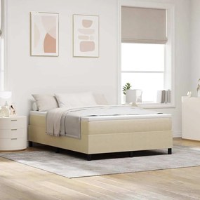 vidaXL Κρεβάτι Box Spring με Στρώμα σε Ανοιχτό Πράσινο και Γκρι, 140 x 200 εκ., βελουτέ ύφασμα