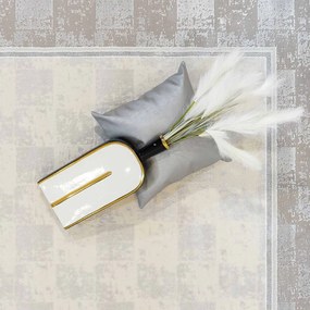 Χαλί ezzo Carlota E700B2A LIGHT GREY-160 x 230 εκ.