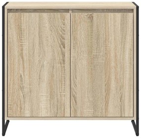 vidaXL Βοηθητικό ντουλάπι Σονόμα 79 x 36 x 75 εκ Επεξεργασμένο ξύλο