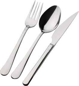 Σετ Μαχαιροπίρουνα από Ανοξείδωτο Ατσάλι (24 Τεμάχια) Şelale Silver