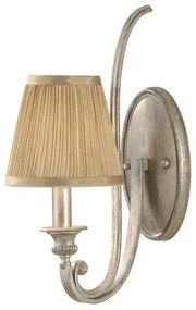 Απλίκα Φωτιστικό Τοίχου 1xE14  Ασημί  Abbey FE-ABBEY1 Elstead Lighting-FE-ABBEY1-Ασημί FE-ABBEY1