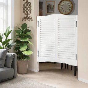 VEVOR Swinging Cafe Doors 81.3x91.4 cm Pine Wood White with Hinges &amp; Hardware