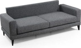 3-Seat Sofa-Bed Nordic 3 Seater Dark Grey