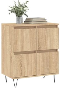 vidaXL Συρταριέρα Sonoma Δρυς 60x35x70 εκ. Επεξεργασμένο Ξύλο
