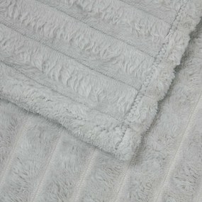 vidaXL Κουβέρτα Γκρι 200 x 150 cm Μαλλί