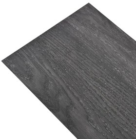 vidaXL Δάπεδο Μη Αυτοκόλλητο Λευκό/Μαύρο Δρυός 5,26 μ² / 2 χιλ. PVC