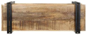 vidaXL Ράφι τοίχου 90x33x45 cm Στερεό ακατέργαστο ξύλο Mango