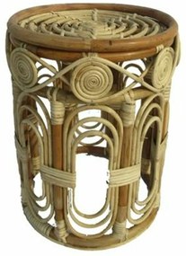 Βοηθητικό Τραπέζι DKD Home Decor Φυσικό 35 x 35 x 45 cm