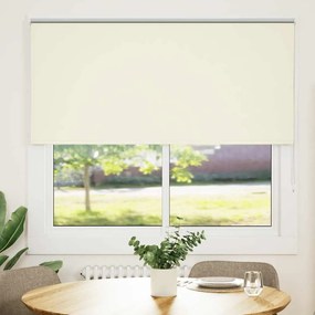 vidaXL Στόρι Συσκότισης Υπόλευκο 165x175 εκ. Πλάτος Υφάσματος 161,6 εκ. Πολυεστέρας