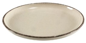 Πιάτο Φρούτου Stoneware Tuscany Cream ESPIEL 22x2εκ. ATA156K6