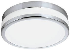 Πλαφονιέρα Οροφής IP44 22,5xH6cm Led 11w 3000K 370lm Eglo Palermo 94998