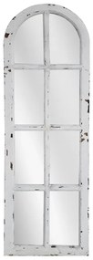 Artekko Mirroki Ξύλινος Λευκός Καθρέπτης Τοίχου (150x49)cm Artekko 667-4006