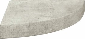 vidaXL Ράφια Τοίχου Γωνιακά 4 τεμ. Δρυς/Λευκό 25 x 25 x 3,8 εκ από MDF