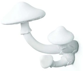 Κρεμάστρα Mushroom White Seletti Polyresin