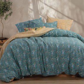 Σεντόνια Odete Με Λάστιχο (Σετ 4τμχ) Green Nef-Nef Homeware King Size 180x235cm 100% Βαμβάκι