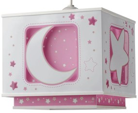 Φωτιστικό οροφής Ango Moon-Ροζ