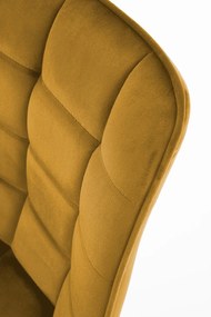 K332 chair, color: mustard DIOMMI V-CH-K/332-KR-MUSZTARDOWY