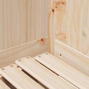 Καναπές Κρεβάτι Συρόμενος Χωρίς Στρώμα 90x190 εκ. &amp; Συρτάρια 3302229
