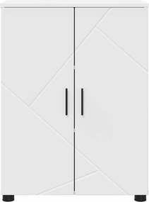 vidaXL Ντουλάπι Μπάνιου Λευκό 60 x 35 x 80 εκ