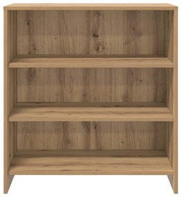 vidaXL Πλαϊνό γραφείο Καφέ 70 x 41 x 75 εκ. Επεξεργασμένο ξύλο