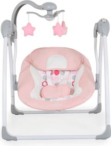 Ηλεκτρικό Ρηλάξ - Κούνια (0-6 Μηνών/Έως 9kg) Cangaroo Jessica Pink