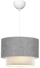 Φωτιστικό οροφής Fersa γκρι-κρεμ Φ30x20εκ 30x20x70 εκ.