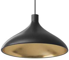Φωτιστικό Οροφής Swell Single W 10303 41x25cm Dim E26 1050lm 13W 3000K Black-Brass Pablo Designs