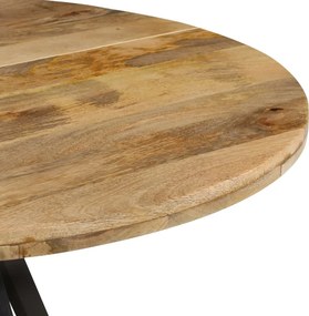 vidaXL Τραπεζαρία 110 x 75 εκ. από Μασίφ Ξύλο Μάνγκο