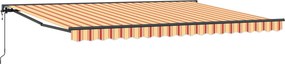 vidaXL Σκελετός Τέντας Πολύχρωμο 450 x 300 εκ
