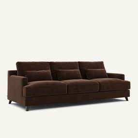 Καναπές από βελούδινο chenille, Alwine