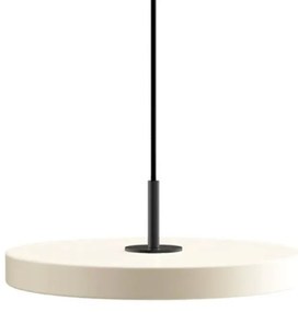 Φωτιστικό Οροφής Asteria Plus Mini Black 2288C4175 Φ31x10.5cm Led 1200lm 18W 2400-3000k Pearl White Umage