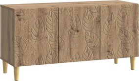 vidaXL Ντουλάπι TV 99 x 34,5 x 50 εκ. Artisan Δρυς Επεξεργασμένο Ξύλο