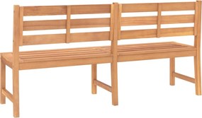vidaXL Παγκάκι Κήπου 180 εκ. από Μασίφ Ξύλο Teak