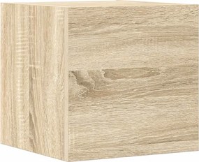 vidaXL Έπιπλα Τηλεόρασης Σετ 8 Τεμαχίων Sonoma Δρυς από Επεξ. Ξύλο