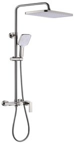 Sparke FOLICE-07 Στήλη Ντουζ 3 Εξόδων Brushed Nickel