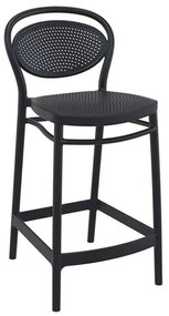 Σκαμπό Marcel 20.0653 44Χ50Χ96cm Black Siesta Polypropylene
