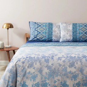 Παπλωματοθήκη Agrigento (Σετ 4τμχ) Ciel Bassetti Queen Size 250x210cm 100% Cotton