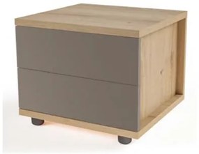 ALFA SET  Κομοδίνο Alfa Set 50x39x34 Prima Super Matt BEST-102797
