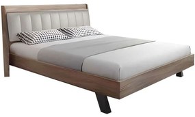 Κρεβάτι Frankly (Για Στρώμα 150x200cm) 072-000092 215x156x98cm Oak-Beige Διπλό