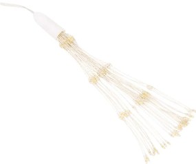 vidaXL Φωτάκια Χριστουγεννιάτικα 140 LED Θερμό Λευκό 17 εκ.
