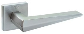 Convex 2425 Ματ Χρώμιο Πόμολο Μεσόπορτας - Ροζέτα(Ζεύγος)