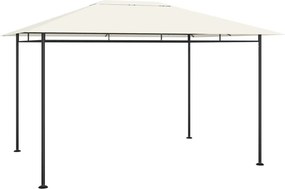 vidaXL Κιόσκι Κρεμ 384x281x270 εκ. 180 γρ./μ²