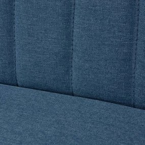 Καναπές Μπλε 117 x 55,5 x 77 εκ. Υφασμάτινος - Μπλε