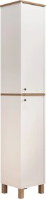Ντουλάπι Λευκό / Δρυς GURU 36x32x195.4