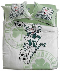 Κουβερλί Μονό (Σετ 170x250) Palamaiki Panathinaikos FC4