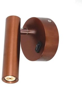 Φωτιστικό Τοίχου - Απλίκα Led H47 Rose - Gold Aluminium