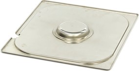Gastronorm Lid - 2/3 GN - Stainless Steel - with Recess