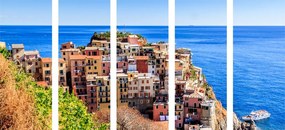 Εικόνα 5 μερών Manarola στην Ιταλία